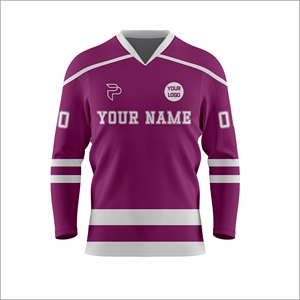 Custom Performance Ice Hockey Uniform Moisture Wicking Team Jersey Sportswear For All Age Groups Private Label Manufacturer - Product Image 2