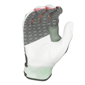 Gants de frappe gris rose et blanc, rembourrés, en microfibre tricotée, avec fermeture auto-agrippante, unisexes, pour adultes, pour l'entraînement - Product Image 5