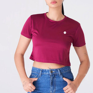 Top corto sencillo para mujer, camiseta informal cómoda y a la moda, camisa ligera para el día a día, esencial para el guardarropa moderno - Product Image 2