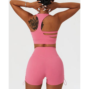 Sujetador Deportivo para Yoga, Fabricante OEM, Elástico, para Práctica de Yoga, Entrenamiento en Gimnasio y Uso con Marca Privada - Product Image 6