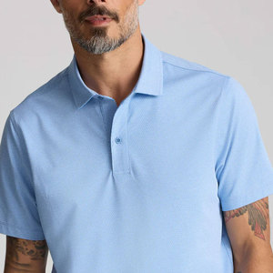 เสื้อเชิ้ตผู้ชายแฟชั่นทรงเข้ารูปคุณภาพสูง ขายดี ซิป 1/4 สีพื้น ผ้าถักเนื้อฝ้าย ระบายอากาศได้ดี รับสั่งทำสีตามต้องการ - Product Image 3