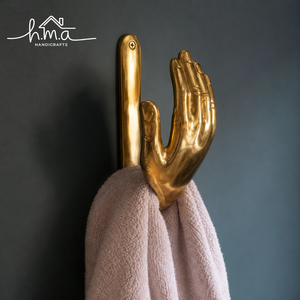 Heart Shape Solid Brass Wall Hook Decorative Love Design <b>Coat</b> Hook Towel <b>Robe</b> Hat Key Holder Handmade Vintage Home Decor - Product Image 4