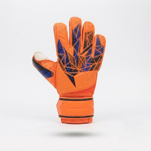 Gants de gardien de but en latex respirant unisexe personnalisables pour l'extérieur, à doigts entiers, anti-humidité, avec protection des doigts enroulés - Product Image 4