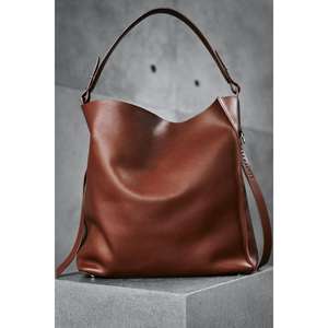 กระเป๋าถือสีดำมาตรฐานสำหรับผู้หญิง กระเป๋าถือแฟชั่น กันน้ำ เป็นมิตรกับสิ่งแวดล้อม ทำจากหนัง  กระเป๋าแบบสั่งทำสำหรับผู้หญิง - Product Image 2