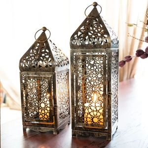 Best Supplier Handmade Multi Color Stained Glass Metal <b>Lantern</b> Vintage Moroccan Hanging <b>Tealight</b> Candle Holder Eco-Friendly - Product Image 4