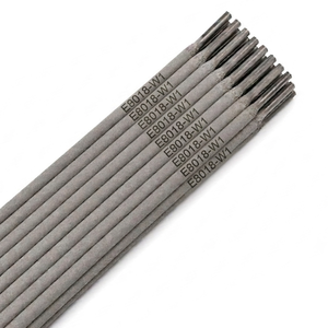 Électrode de soudage en acier faiblement allié E8015, faible teneur en hydrogène, baguette SMAW pour la fabrication de structures en acier, de réservoirs sous pression et de pipelines - Product Image 1