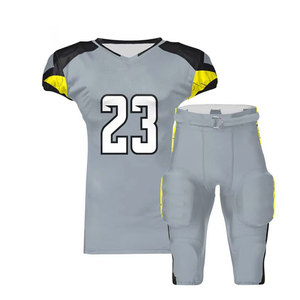 Uniforme de Fútbol Americano Personalizado de Calidad Única al por Mayor, 100% Poliéster Transpirable de Secado Rápido Antibacteriano - Product Image 2