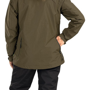 <b>Customised</b> Women's Hooded Windproof Winter Jacket Solid Color Full Length Zipper Fly Casual Outdoor Wear Midweight Polyester - Product Image 5