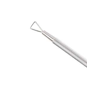 Empujador de Cutículas Doble Punta Plano Desechable, Herramienta de Manicura para Remover Esmalte de Uñas, Raspador de Cutículas de Acero Inoxidable - Product Image 4