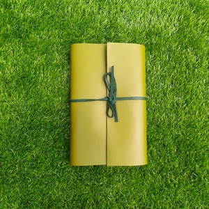 Oem Top Services Olive Green <b>Leather</b> Wallet Customizable <b>Leather</b> <b>Diary</b> Horizontal Grain Journal Office Journaling Notebook Cover - Product Image 1