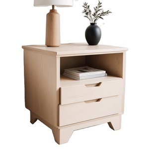 โต๊ะข้างเตียงทำจากไม้ธรรมชาติหรูหราออกแบบได้เองผู้ผลิตเฟอร์นิเจอร์ภายในบ้านจากอินเดีย - Product Image 1