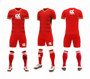 Camisetas de Fútbol para Hombre Adulto, 100% Poliéster, Transpirables, Manga Corta - Product Image 3