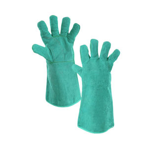 ถุงมือเชื่อมแบบหนัง รุ่นใหม่ล่าสุด แห้งเร็ว ทนความร้อนและไฟ สำหรับงานเชื่อมและงานปิ้งย่าง - Product Image 2