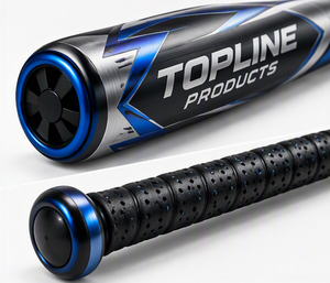 Bate de béisbol de aleación de aluminio de alto rendimiento de 28 pulgadas en azul y negro, 1 pieza, para jugadores expertos - Product Image 6