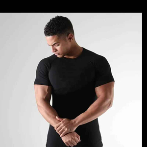 T-shirts de compression pour hommes, coupe classique, légers, écologiques, respirants, séchage rapide, pour la course à pied et le jogging - Product Image 6