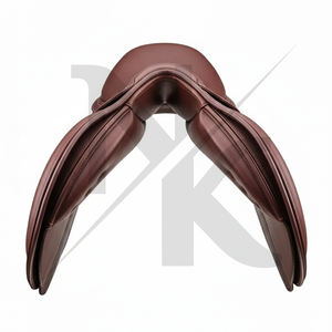 Nueva llegada: Silla de doma ligera de cuero genuino, cómoda y duradera, productos de equitación inglesa de la India. - Product Image 3