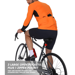 Maillot de cyclisme personnalisé pour homme, manches courtes, léger, respirant, anti-UV, vêtements de vélo professionnels - Product Image 3
