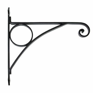 Scroll End Iron <b>Plant</b> Hanging Bracket - Product Image 3