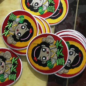 Custom Embroidery Your Logo <b>Patch</b> Custom Embroidered <b>Sew</b>-<b>On</b> Canvas Lace 3D <b>Patches</b> for Clothing - Product Image 6