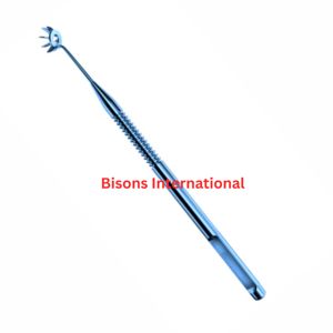 เครื่องมือตรวจวัดกระจกตาแบบ 4 เส้น รุ่น BISONS เกรดทางการแพทย์ ทำจากสแตนเลสสตีลแบบบาง สำหรับการผ่าตัดตาแบบรีแฟรกทีฟ - Product Image 4