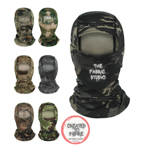 Pasamontañas Y2K de Alta Calidad con Estampado de Camuflaje Colorido por Sublimación, Protección Facial Completa Unisex para Esquí y Deportes al Aire Libre - Product Image 1