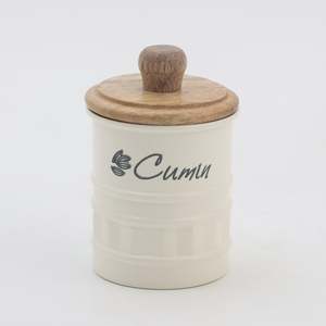 Spice Jars Set Metal Lids Airtight <b>Stackable</b> Handcrafted <b>Storage</b> <b>Containers</b> for Cumin Cardamom Black Pepper Kitchen Vintage - Product Image 5