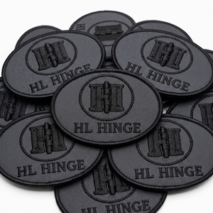 Parche Bordado Personalizado con Diseño de Cono Hexagonal y Yunque Marítimo para Herramientas de Forja y Pesca de Ballenas - Product Image 5