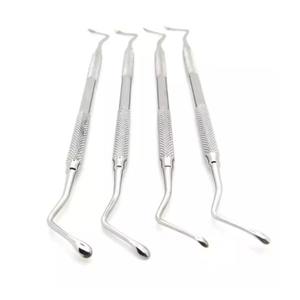 Juego de Curetas Periodontales Lucas de 4 Piezas, Instrumentos Quirúrgicos Dentales Premium Nuevos - Product Image 3