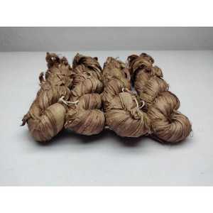 Handcrafted 100% Silk Fancy <b>Yarn</b> <b>Ribbon</b> for Embroidery and Weaving Crafts - Product Image 1