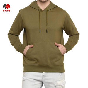 Sweat à capuche pour homme Ryan Pro Gear, tissu confortable et respirant, tricoté avec logo personnalisé et poche design. - Product Image 1