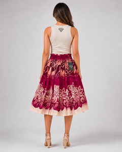 Women Hawaiian Flowy Maxi Dress Tropical Floral Custom Breathable Natural Autumn Beach Wear Island Vacation Casual OEM - Product Image 6