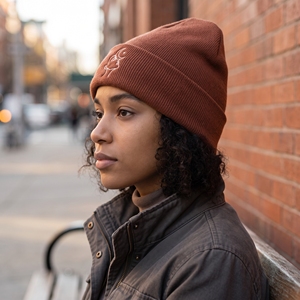 DUMELA Unisex <b>Beanie</b> Hat 100% Acrylic Cuffed <b>Green</b> Embroidered Casual Winter Warm Adult Daily Outdoor Street Style 56-58cm - Product Image 4