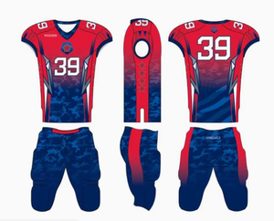 Customized American Football Uniform Set <b>Cheap</b> Sports Uniform Professional Super Best Quality Football Uniform Kit in Wholesale - Product Image 4