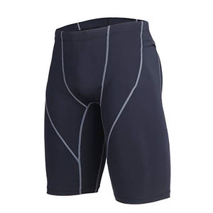 Shorts de Compression Solides et Décontractés pour Hommes, Idéaux pour l'Entraînement MMA, la Gym, le Fitness et la Course à Pied – Respirants et Séchage Rapide – Collection 2026 – Vente en Gros - Product Image 2