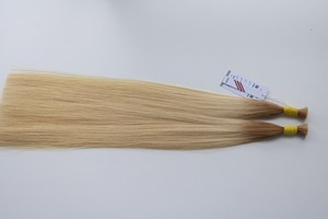 Big Wholesale human hair bulk hair extensions 100% <b>silky</b> straight unprocessed virgin hair from Vietnam - Product Image 6
