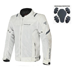 New CE Approved Summer Men's Customized Motorcycle <b>Jacket</b> with Stand Collar Waterproof Reversible Design High Quality Fabric - Product Image 1