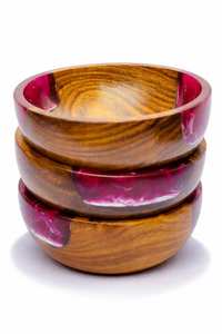 Cuencos de Resina Epoxi Hechos a Mano con Diseño de Tendencia, Cuencos de Resina, Cuencos de Madera y Resina, Cuencos de Epoxi, Arte en Resina a Precio Bajo de Fábrica - Product Image 2