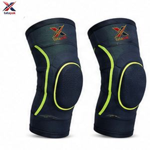 Genouillère de soutien professionnelle en polyester, coton et nylon, respirante, légère, flexible, équipement de protection sportive unisexe - Product Image 1