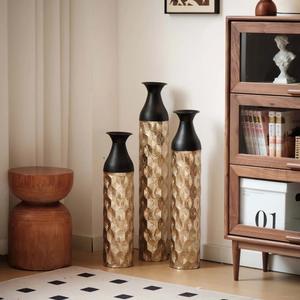 Jarrón Moderno de Metal para Decoración del Hogar, Elegante Florero para Sala de Estar, Oficina y Interiores de Hotel - Product Image 5