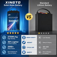 Batterie Lipo XINGTO 12S30Ah pour drone de livraison en entrepôt, logistique, UAV, cyclomoteur électrique, gestion de l'énergie