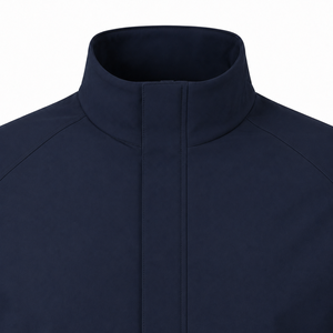 Chaqueta unisex de softshell con cremallera completa, cuello alto, cortavientos, informal, para exteriores, corte regular, poliéster, resistente al viento, precio económico. - Product Image 3