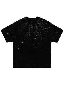 T-shirt à manches courtes noir pour homme, coupe classique, col rond, décontracté, 100% coton, écologique, séchage rapide, respirant - Product Image 2
