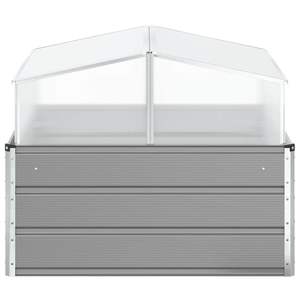 Macetas y Jardineras de Acero Galvanizado Gris Claro de 39.37 X 39.37 X 30.31 Pulgadas - Product Image 5