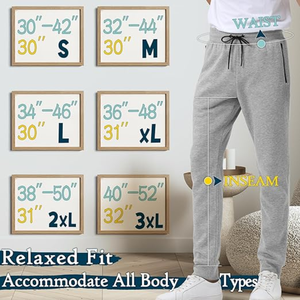 Pantalon de jogging en molleton respirant et écologique pour homme, idéal pour la gym et l'entraînement, avec poches zippées et impression numérique - Product Image 5