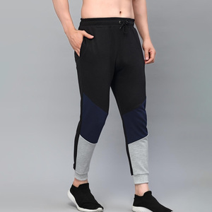 OEM Men Cotton Fleece Sweatpants Winter Casual Elastic Waist <b>Drawstring</b> <b>Trousers</b> Custom Logo Wholesale - Product Image 3