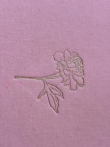 Cuaderno con Cubierta de Tela de Lino, Diario con Estampado Metálico, Papel de Algodón, Cuaderno de Escritura Minimalista de Tapa Dura, Regalo - Product Image 5