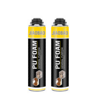 Mousse PU à haute expansion Jiaobao, mastic durable pour joints de construction, certifié CE