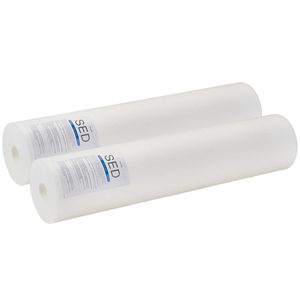 Cartuccia di Ricambio per Filtro Acqua a 3 Stadi per Tutta la Casa, 4.5'' x 20'', Filtro Sedimenti in Polipropilene per Impianti Idrici Domestici - Product Image 1