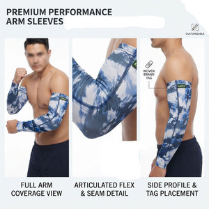 Servicio OEM Mangas de Brazo Unisex de Textura Suave, Cobertura Completa, Costuras Reforzadas, Ligeras y Personalizables - Product Image 6