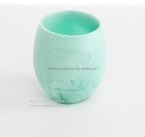 Verres en résine moulée uniques faits à la main-Expérience culinaire élégante avec une tasse à boire exquise - Product Image 1